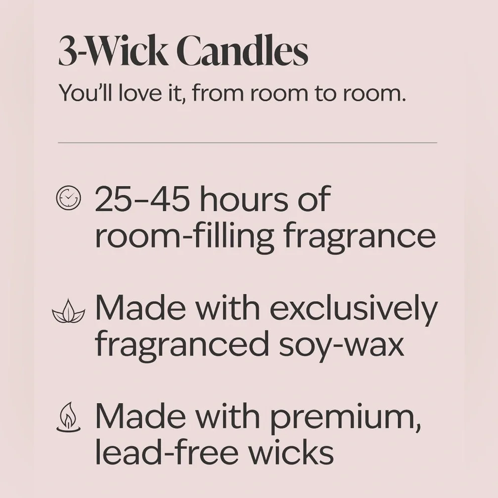 Bath & Body Works “Sunlit Trails” 3-Wick Candle w Decorative Metal Lid | NIB